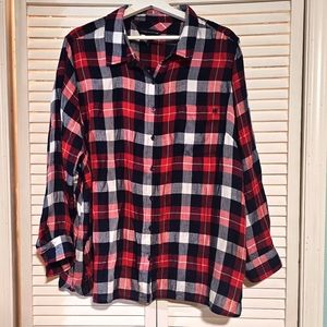 Vintage Tommy Hilfiger Plaid Shirt Size 2X